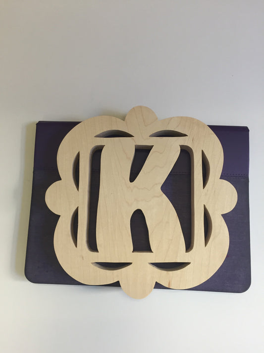 Initial Monogram Letter Kitchen Trivet