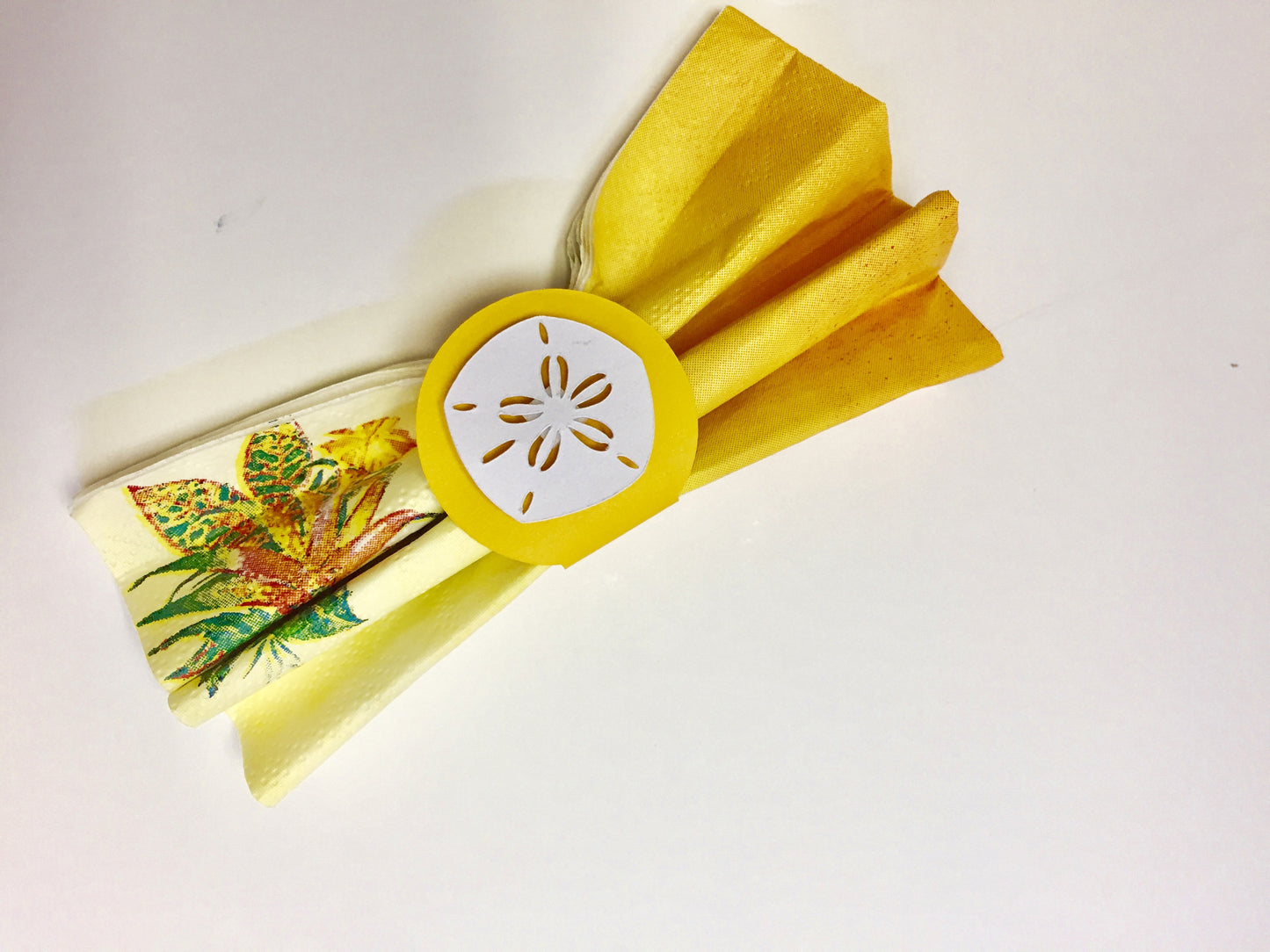 Sand Dollar Napkin Rings Set of 10