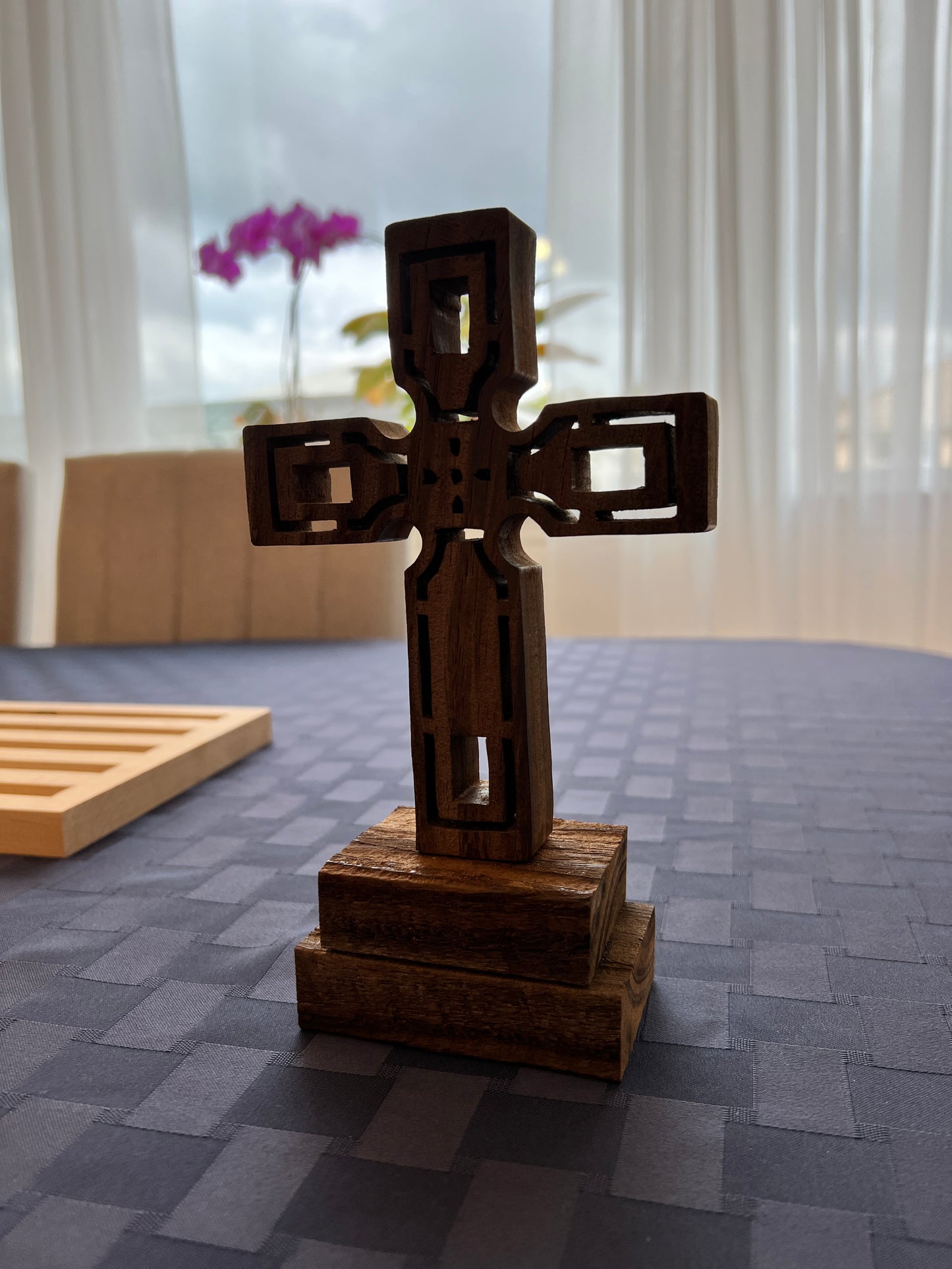 Handcrafted Rustic Barnwood Cross