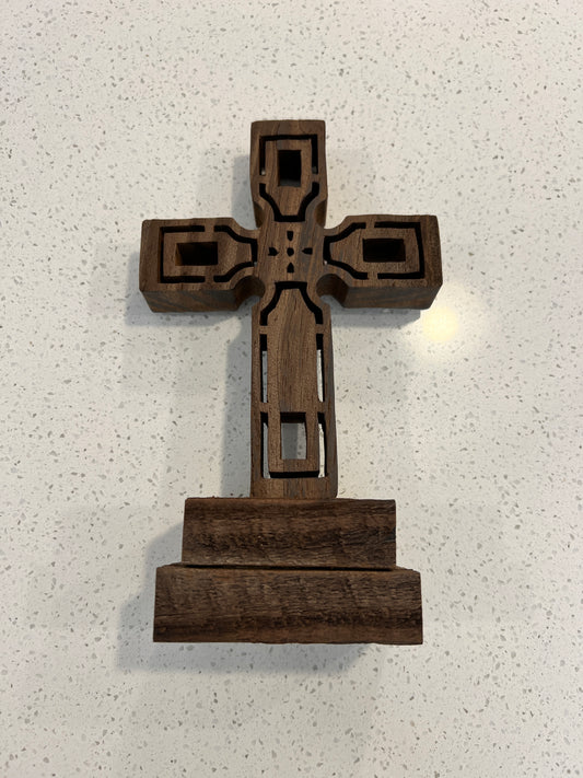 Handcrafted Rustic Barnwood Cross