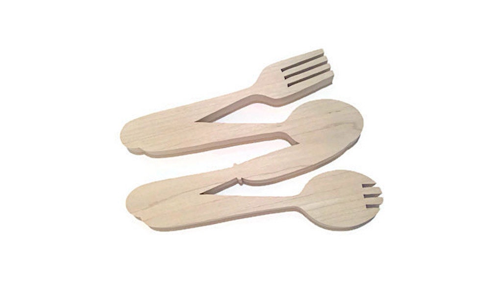 Trivet Kitchen Knife Fork Spoon Design