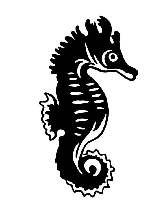 Seahorse Vinyl Decal